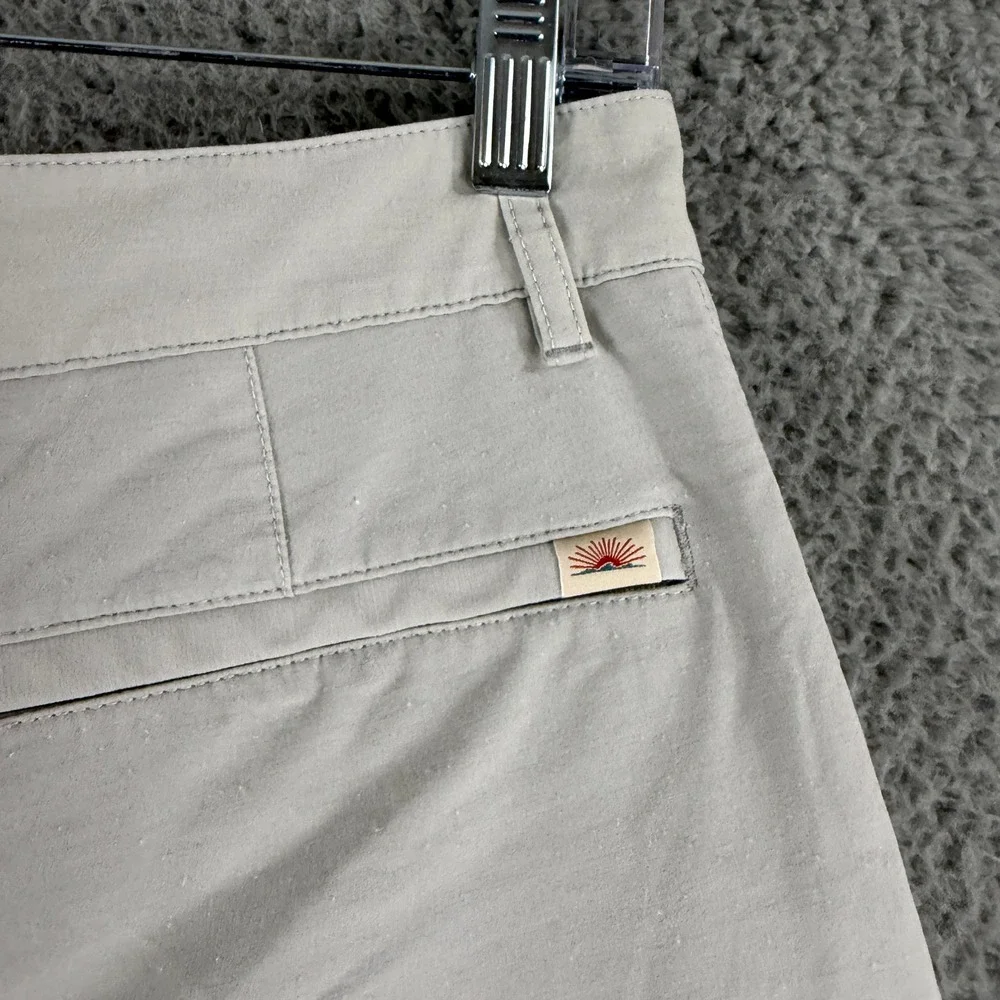 Faherty All Day Shorts Mens 30 Beige 7
